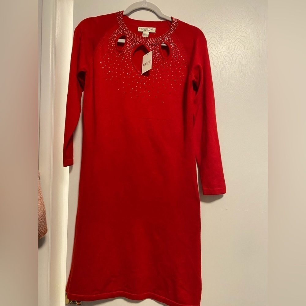 NWT Melrose Chic red dress in size small